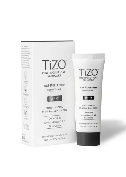 TiZO AM REPLENISH LIGHTLY TINTED - TIZO Skincare - Acne Safe